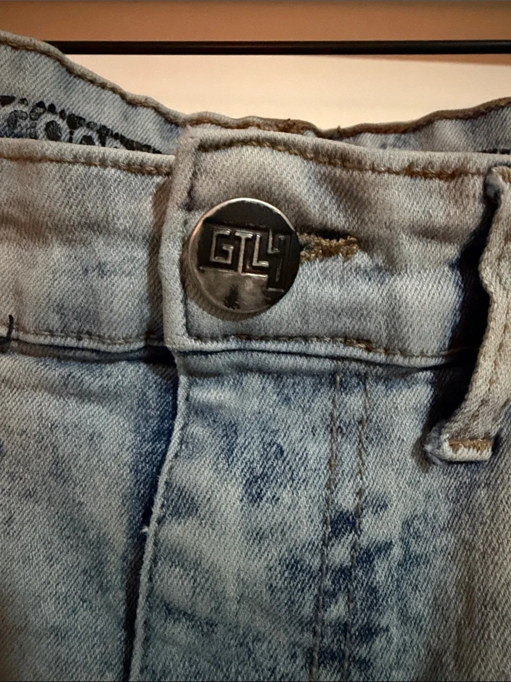 G.I.L.I. Light Blue Washed Denim Jeans